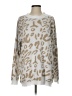 Vestidos Animal Print Tan Pullover Sweater Size S - photo 1
