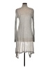 Three Dots Silver Cardigan Size M - photo 2