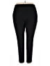 Shein Curve Solid Black Active Pants Size 2XL - photo 2
