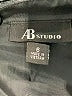 AB Studio Solid Black Casual Dress Size 6 - photo 7