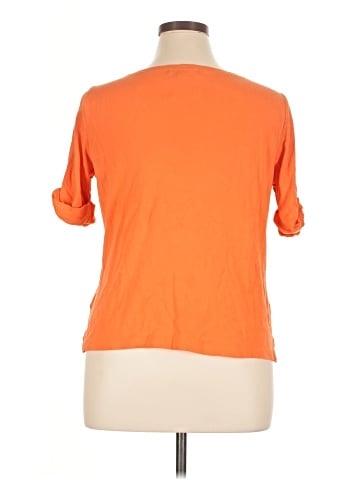 Lauren by Ralph Lauren 3/4 Sleeve T-Shirt (view 2)