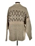 By Malene Birger Chevron-herringbone Tan Pullover Sweater Size S - photo 2