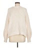 John & Jenn 100% Polyester Ivory Turtleneck Sweater Size M - photo 1
