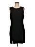 Grace Solid Black Cocktail Dress Size 8 - photo 1