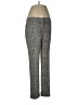 Tory Burch Animal Print Silver Dress Pants Size 6 - photo 1