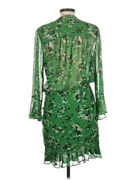 slim fit dress slacks Veronica Beard Mirabel Silk Mini Dress | Dark Hunter Green Multi