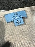 CeCe Metallic Silver Short Sleeve Blouse Size L - photo 7