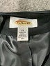 Talbots 100% Polyester Black Coat Size 12 - photo 6