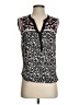 Assorted Brands 100% Rayon Black Sleeveless Blouse Size S - photo 1