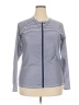 SwimZip Stripes Blue Track Jacket Size 2X - photo 1