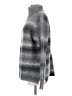 Crescent Metallic Gray Turtleneck Sweater Size S - photo 5