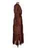Max Studio 100% Polyester Brown Casual Dress Size L - photo 4