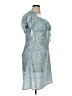 Shein Curve 100% Polyester Blue Casual Dress Size 14 Plus (1) - photo 4