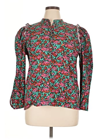 J.Crew Collection Long Sleeve Blouse (view 1)