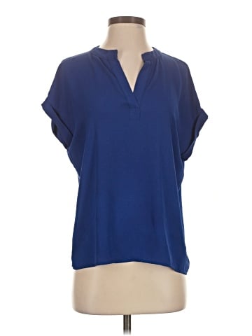 Pleione Short Sleeve Blouse (view 1)