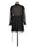 Assorted Brands Polka Dots Black Cocktail Dress Size M (estimated) - photo 2