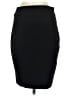 Express Solid Black Formal Skirt Size 2 - photo 1