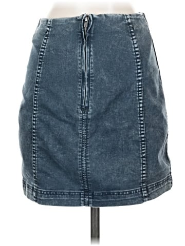 Free People Denim Skirt (view 2)