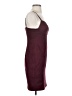 Entry Solid Burgundy Cocktail Dress Size S - photo 4