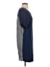 Vince. Solid Blue Casual Dress Size XXS - photo 4