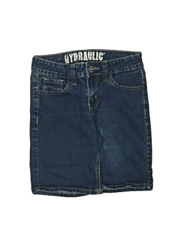 Hydraulic Denim Shorts (view 1)