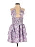 Shein 100% Polyester Purple Cocktail Dress Size 4 - photo 1