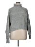 H&M Solid Gray Turtleneck Sweater Size XL (estimated) - photo 1
