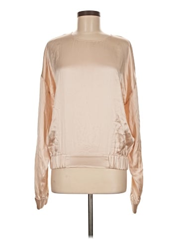 Generation Love Long Sleeve Silk Top (view 1)