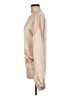 Generation Love 100% Silk Tan Long Sleeve Silk Top Size M - photo 5