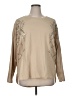 Cupio 100% Cotton Tan Long Sleeve Blouse Size 1X - photo 1
