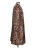 Shein 100% Polyester Animal Print Brown Casual Dress Size 12 - photo 4