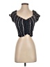Windsor Black Short Sleeve Top Size P (estimated, petite) - photo 1