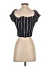 Windsor Black Short Sleeve Top Size P (estimated, petite) - photo 2