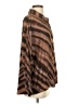 Grade & Gather 100% Polyester Chevron-herringbone Brown Long Sleeve Blouse Size S - photo 4
