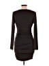 Unbranded Solid Black Cocktail Dress Size L - photo 2