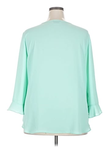 Van Heusen 3/4 Sleeve Blouse (view 2)