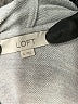 Ann Taylor LOFT Solid Gray Pullover Hoodie Size S - photo 7