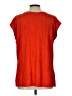 Unbranded Orange Short Sleeve Blouse Size L - photo 2