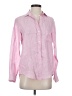 Grayson 100% Linen Pink Long Sleeve Button-Down Shirt Size XS (1) - photo 1