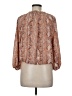 Veronica M. Brown Long Sleeve Blouse Size M - photo 2