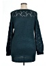 Maurices Stars Teal Pullover Sweater Size XL - photo 2