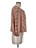 Veronica M. Brown Long Sleeve Blouse Size M - photo 4