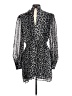 Assorted Brands 100% Polyester Animal Print Silver Cocktail Dress Size EU 42 / US 12 - photo 2