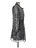 Assorted Brands 100% Polyester Animal Print Silver Cocktail Dress Size EU 42 / US 12 - photo 4