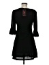 Reborn Solid Black Casual Dress Size M - photo 2