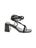 Athlefit Black Sandals Size 5 1/2 - photo 1