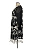 Young Essence 100% Polyester Floral Black Cocktail Dress Size M - photo 5