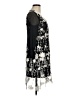 Young Essence 100% Polyester Floral Black Cocktail Dress Size M - photo 4