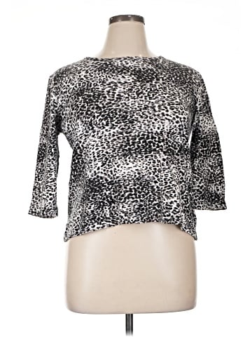 Anne Klein Sport 3/4 Sleeve T-Shirt (view 1)