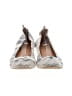 Nine West Stripes Gray Ivory Flats Size 11 - photo 2